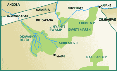 botswana-wildparken