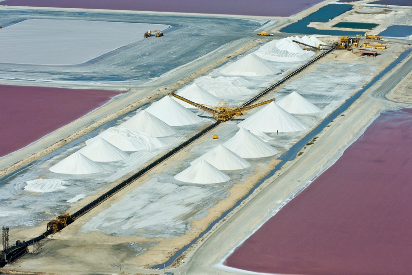 bonaire salt extraction brine lake bertie winkel